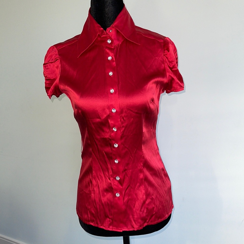 Bebe Silk top. Size XS